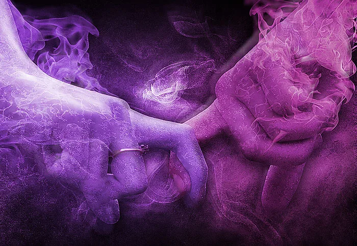 Violet flame and twin flame