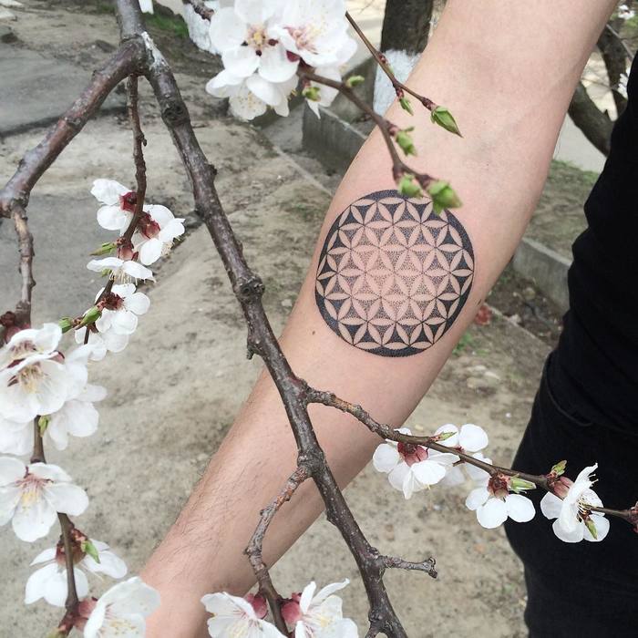 Flower of life Tattoo 01