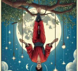 The Hanged Man as Feelings in Love and Relationships - Upright and Reversed