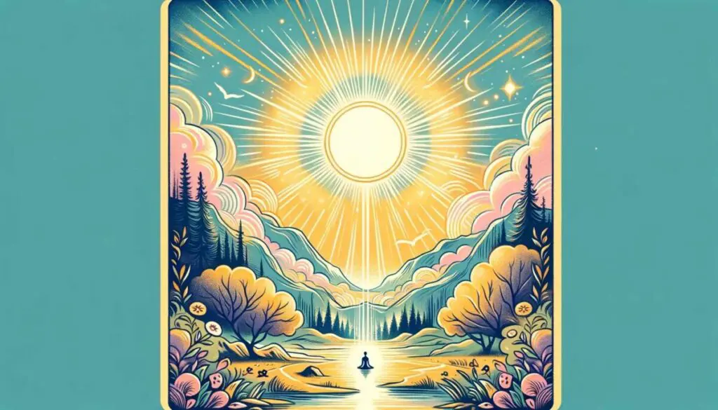 Sun as Feelings in Love and Relationships Tarot